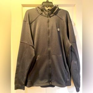 Men’s front zip hooded sweatshirt size XL by champion